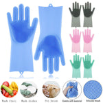 Multipurpose Silicone Cleaning Gloves for Dishwashing, Car Wash, Kitchen and Bathroom