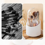 Makeup Brush Holder 360 Rotating Cosmetics Organizer