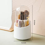 Makeup Brush Holder 360 Rotating Cosmetics Organizer